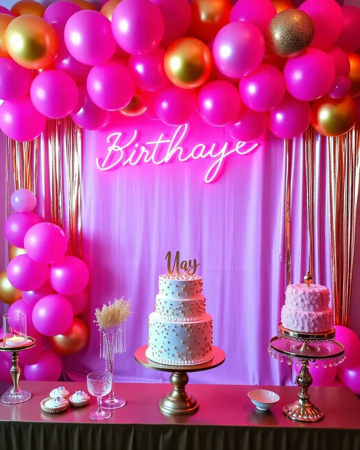 Deluxe Package decoration setup