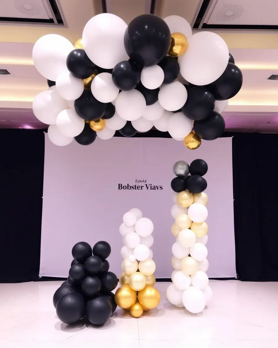 Elegant corporate gala table styling